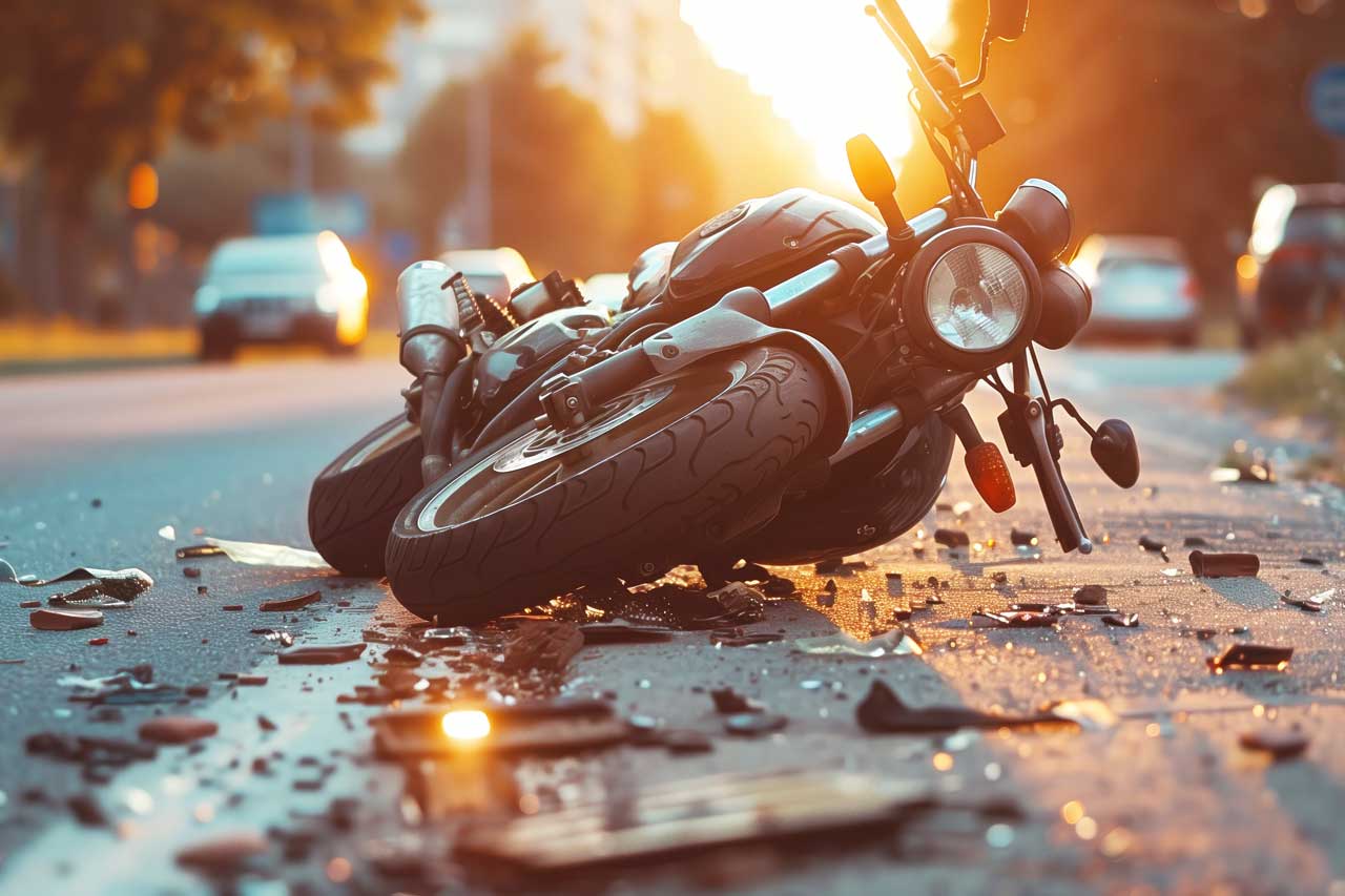 バイク事故イメージ